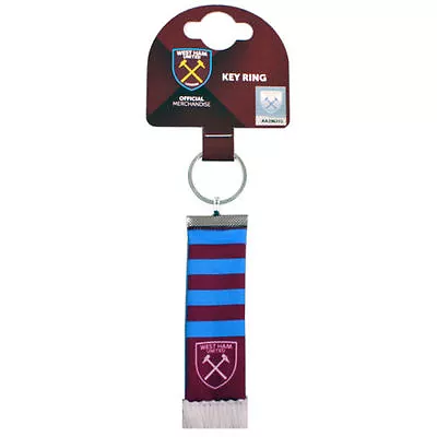 £6.96 • Buy West Ham United Bar Scarf Keyring Gift