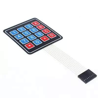 Mini 4 Row 4 Key Membrane Switch Matrix Keyboard Button Control Panel 4*4 Switch • $5.19