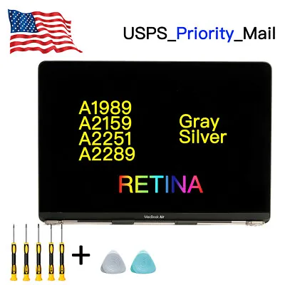 A+ NEW For MacBook Pro A1989 A2159 A2289 A2251 13.3  LCD Screen Display Assembly • $169.67