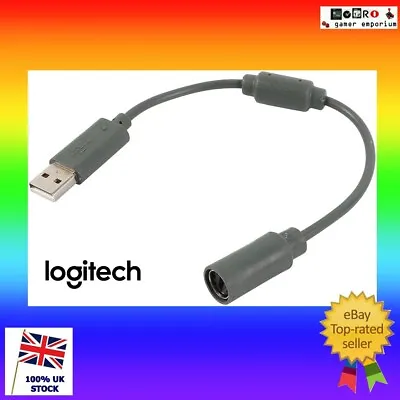 FOR LOGITECH RACING STEERING WHEEL USB BREAKAWAY CABLE Fits Xbox One Xbox 360 UK • $6.25
