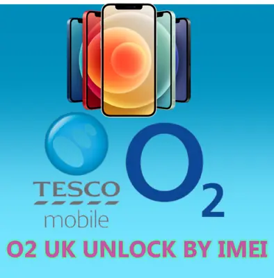 IPHONE O2 TESCO UNLOCK CODE SERVICE 5S 5 SE 6 6S 7 8 X XR XS 11 12 13 Pro Max UK • £3.99