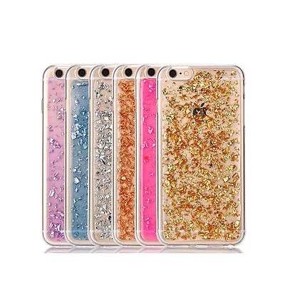 Glitter Bling Pattern Gel TPU Case Cover For Apple IPhone 5 SE 6 6S 7 Plus 8 X • $4.95