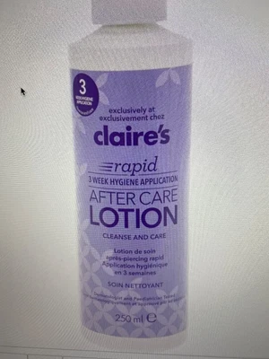 £10 • Buy Claires Rapid 3 Week Hygiene Application Post Piercing Cleanse & Care