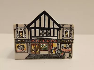 Wade Whimsey-on-Why Mini English Village Porcelain Building Picture Palace #27 • $14.95