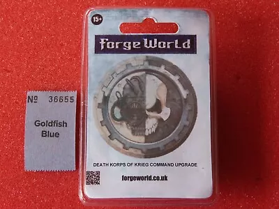 Forgeworld Warhammer 40k AstraMilitarum DKK Death Korps Of Krieg Command Upgrade • $170.62