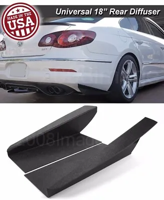 18  Gen 3 Pair Rear Bumper Lip Winglet Apron Splitter Diffuser Canard For Chevy • $31.95