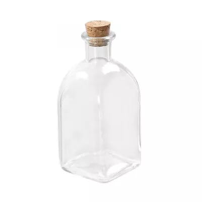 2x Oil Bottles 280ML Glass Bottle Cork TAP Wine CARAFE Liquor Olive Oil Wine • £6.50