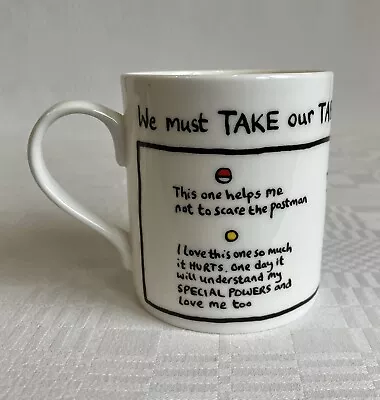 We Must TAKE Our TABLETS...Interesting Thoughts Of Edward Monkton Mclaggan Mug • £14.95