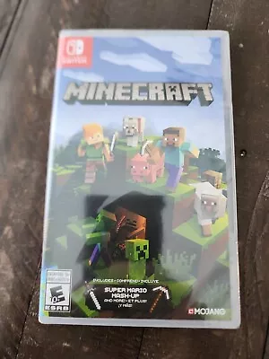 Minecraft Nintendo Switch BRAND NEW! Includes Super Mario Mash-Up - SEALED NM/M • $29.99