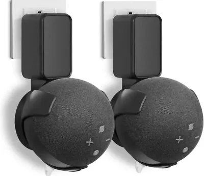Wall Mount Echo Dot 4th Generation Amazon Plug Holder Bracket Stand Alexa • £4.99