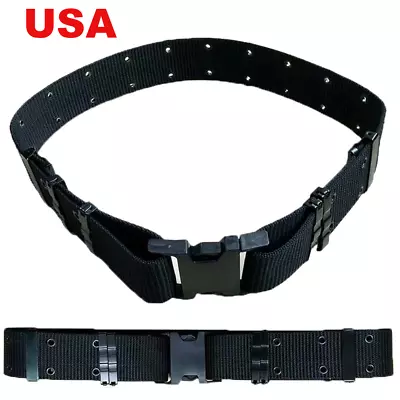 Tactical Outer Belt Army Equipment Molle System Military Durable Belt Waistband • $10.59