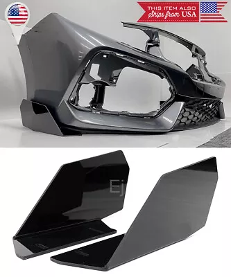 G5 Black Front Bumper Wing Valence Splitters Spoiler Winglet Blade Canard For VW • $46.99