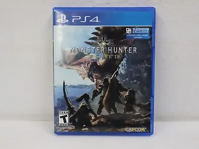 Monster Hunter World - (PS4 2018) No Manual • $8.99