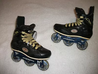 Mission Control Series Roller Blades Inline Skates Nice Shape Youth Size 12 • $79.99