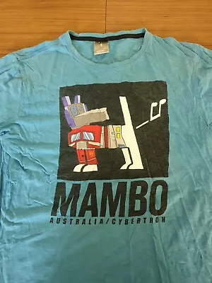 Mambo Dog Fart Transformers Shirt Large • $40