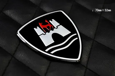 $12.98 • Buy VEHICLE ID Wolfsburg Shield Round Badge Emblem Sticker FIT FOR VW MK7 MK6