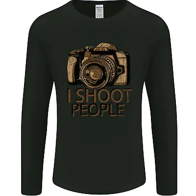 Photography I Shoot People Photographer Mens Long Sleeve T-Shirt • $16.15