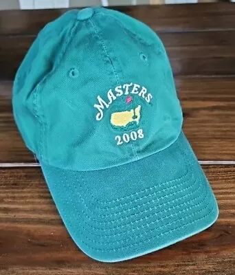 American Needle 2008 Masters Augusta National Green Golf Strapback Ball Cap Hat • $11