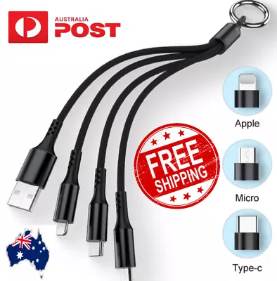 3 In 1 Multi USB Charger Charging Cable Cord For Micro USB TYPE Android • $7.99