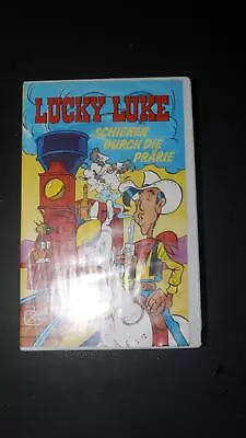 Lucky Luke Schienen Durch Die Prärie VHS VIDEO Kassette • £0.86
