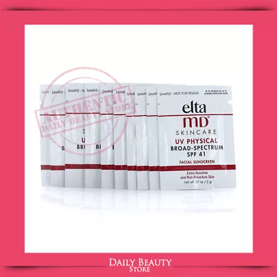 Elta MD UV Physical Broad Spectrum SPF41 10 Samples NEW FASTSHIP • $9.99