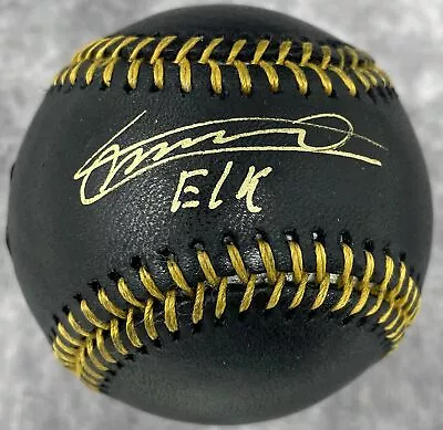 Vladimir Guerrero Jr. Autographed Blue Jays Black Rawlings OMLB Baseball BAS COA • $26