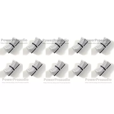 10pcs/lot LightGray Slide Fader Knob Cap For YAMAHA MG166CX-USB MG206C Hole 4MM  • $6.43