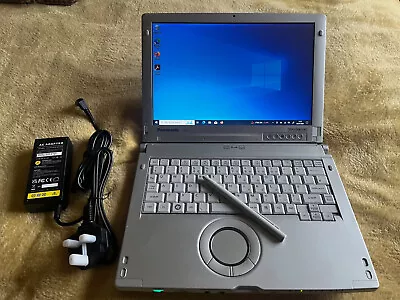 Panasonic Toughbook CF-C1 Military Laptop Touch Core I5 8GB RAM 500GB SDD WIN 10 • £210