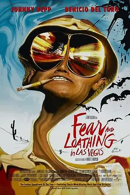 £5.75 • Buy Fear And Loathing In Las Vegas Movie Poster Film A4 A3 Art Print Cinema