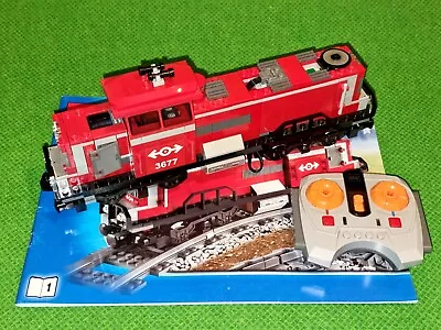 LEGO 3677 Red Engine ONLY (100% Complete With Instructions 1/2 Available) • $300