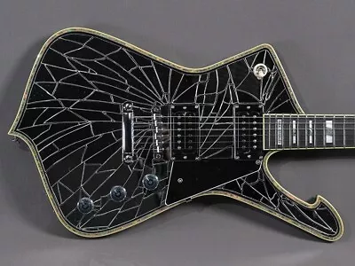 Ibanez PS1CM Paul Stanley Silver Cracked Mirror • $6790