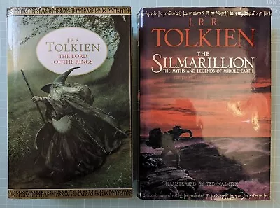 THE LORD OF THE RINGS 1994 / SILMARILLION J.R.R. Tolkien Harper Collins H/B D/W • £25