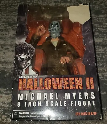 Rob Zombie's Halloween II Michael Myers 9  Mezco 2010 Cinema Of Fear Figure • $100