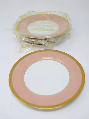 5 Fitz & Floyd Versailles Dusty Rose Pink Salad Bread Butter Desert Plates 7.5  • $24.95