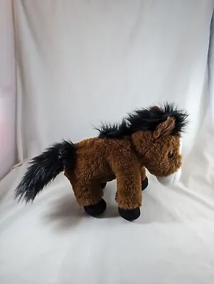 Horse Ark Soft Toy Plush Brown Farm Stuffed Animal Plushie Cuddly Toy • £7.99