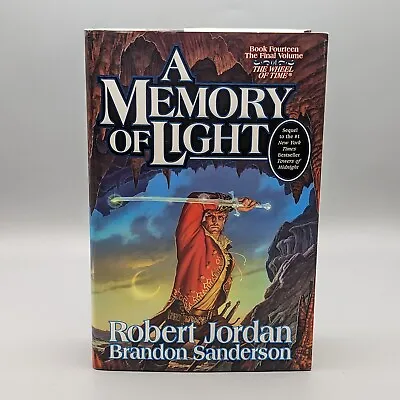 A Memory Of Light Robert Jordan The Wheel Of Time 2013 First Edition 1st Print • $34.80