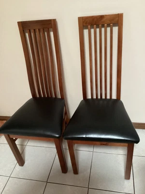 $80 • Buy Used Dining Chairs 6 Strahan - Blackwood
