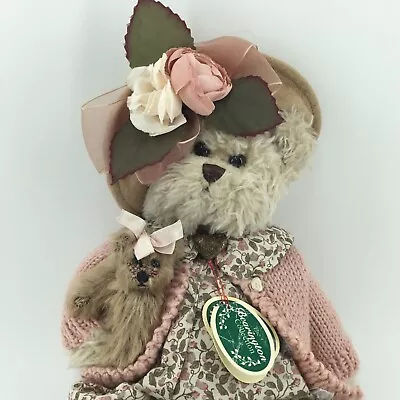 The Bearington Collection #1069 Daisy & Belle Plush Teddy Bear Stuffed  14” Tags • $12.99