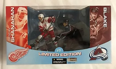 Mcfarlane Nhl Detroit Red Wings Brendan Shanahan Vs Avalanche Rob Blake 2-pack • $18.47