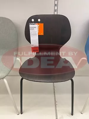 Brand New IKEA SIGTRYGG Dark Brown Sefast Black Dining Chair 794.815.34 • $80.27