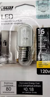 Feit Electric T7 E17 Intermediate LED Refrigerator Bulb 15W Equiv Warm White • $10