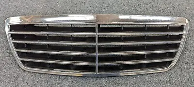 W210 98-03 Mercedes Benz E320 Front Hood Radiator Grille Grill Chrome 2108800683 • $119.99