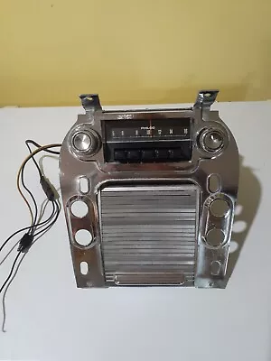 1968  Mustang Cougar RARE Floor Console Radio Bezel &Radio 68 Fastback Cobra Jet • $749.99