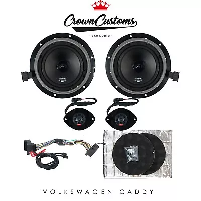 Vw Caddy Speaker Upgrade Vibe 540 Watts Plug N Play Mk3 Fitment Car Audio No Tw • $259.85