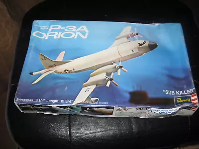 Lockheed ASW P-3A Orion   SUB KILLER   Model Kit  By Revell In 1/115 Scale-1973 • $29.99