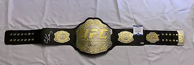 Cain Velasquez Signed Ufc Replica Championship Belt Beckett Bas Coa Z10978 • $1235.22