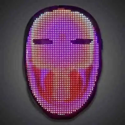 $31.92 • Buy Shining Mask LED-connected Face Mask 64x128 Full-color EDM FX
