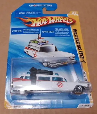 2010 Mattel Hot Wheels #27 Ghostbusters Ecto-1 HW Premiere Series Car • £7.71