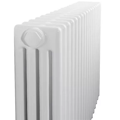 Acova 4 Column Radiator White Steel Horizontal Traditional 545W (H)300x(W)628mm • £96.29