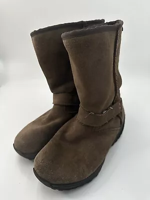 Skechers Shape Ups Boots Brown Soft Size 8 24860 Snow Boots • $34.99